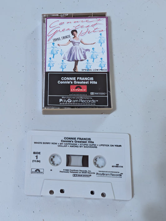 CONNIE FRANCIS Songs To a Swinging Band MGM 1960 (cassette, tape, album, music, vintage, OOP)