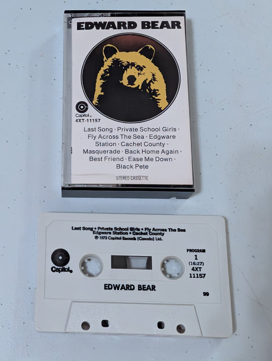 Edward Bear Self Titled  1973 (cassette, tape, album, music, vintage, OOP)