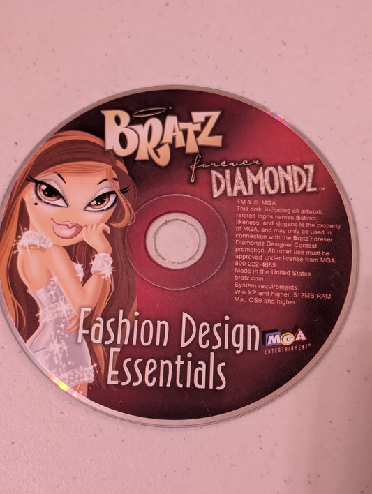 BRATZ FOREVER DIAMONDZ: FASHION DESIGN ESSENTIALS PROMOTIONAL CD