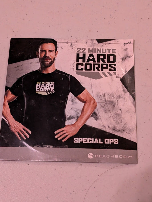 TONY HORTON'S 22 MINUTE HARD CORPS SPECIAL OPS WORKOUT DVD