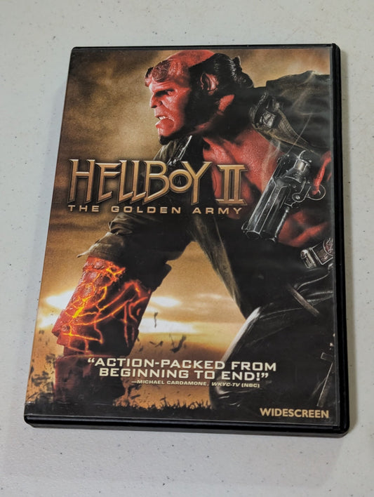 HELLBOY II: THE GOLDEN ARMY (DVD, 2008)(MOVIE, DVD)