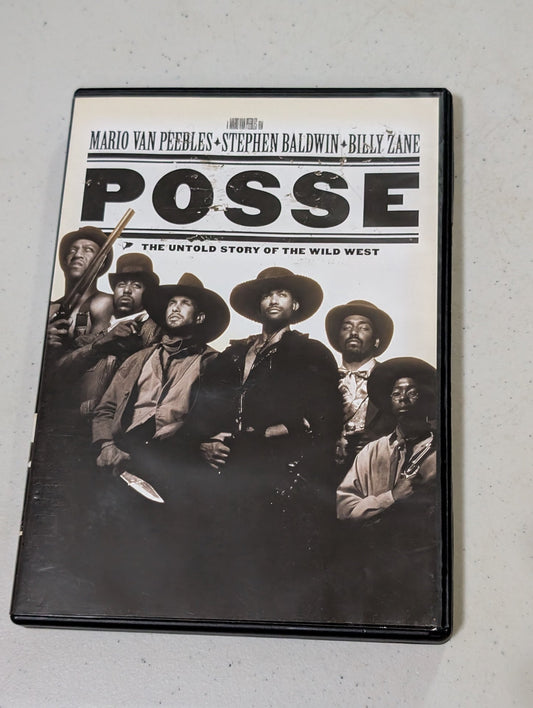 POSSE - WESTERN  - MARIO VAN PEEBLES - STEPHEN BALDWIN (MOVIE, DVD)