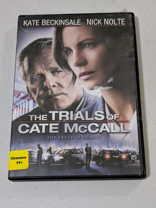 THE TRIALS OF CATE MCCALL-Kate Beckinsale, Nolte James (movie, DVD)