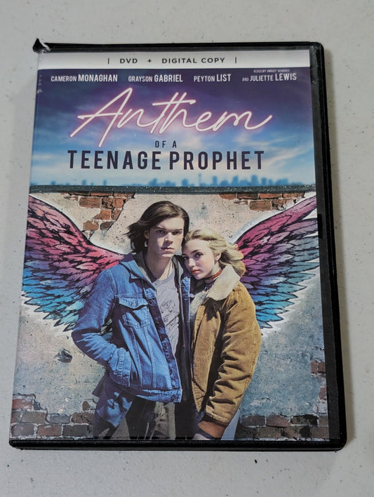 Anthem of a Teenage Prophet (DVD, 2019) Cameron Monaghan, Juliette Lewis (movie, DVD)