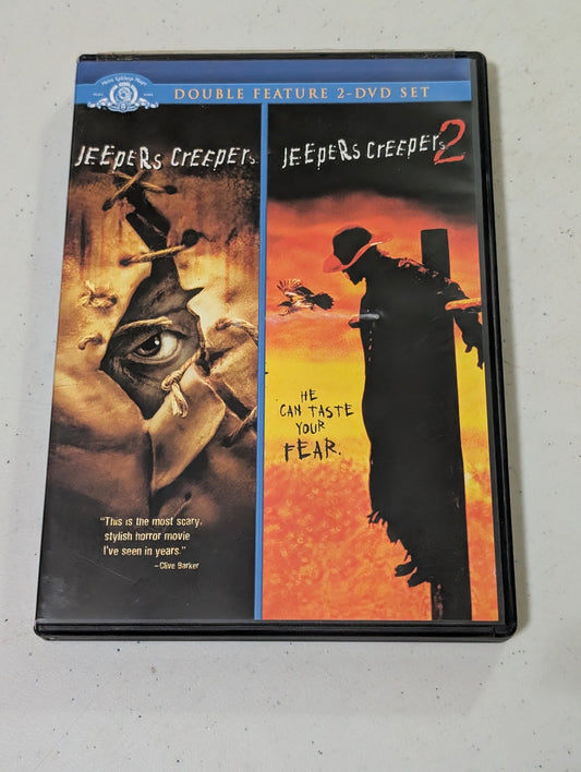 JEEPERS CREEPERS & JEEPERS CREEPERS 2 DVD DOUBLE FEATURE 2009 HORROR FILMS(MOVIE, DVD)