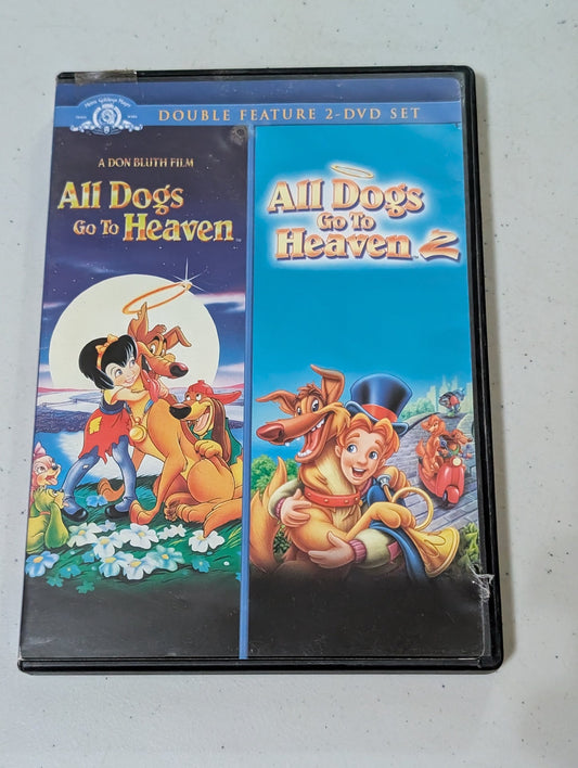 All Dogs Double Feature: All Dogs Go To Heaven + All Dogs Go To Heaven 2 - DVD(movie, DVD)