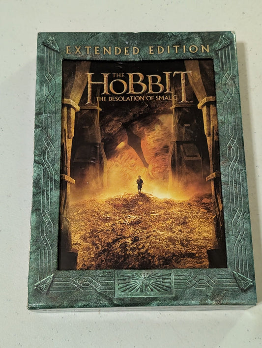THE HOBBIT THE DESOLATION OF SMAUG 5 DISC SET EXTENDED EDITION (MOVIE, DVD)