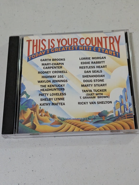 Various Artists - This Is Your Country: Today's Greatest Hits & Stars! (Country, CD, 1992)