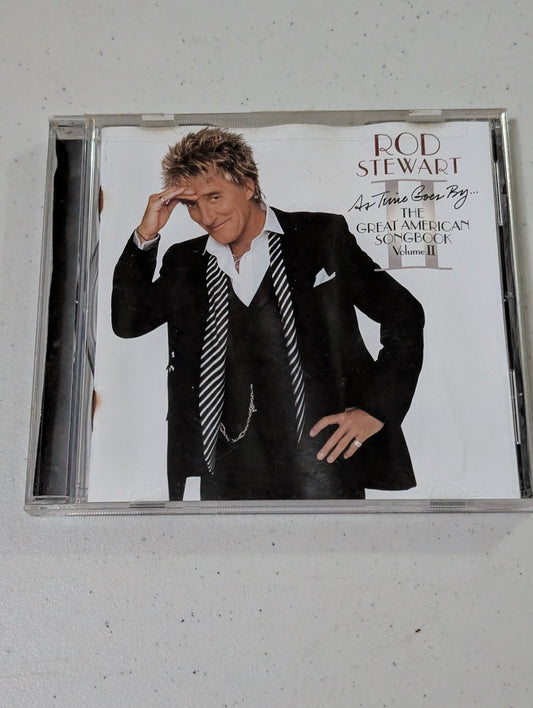 ROD STEWART - AS TIME GOES BY... THE GREAT AMERICAN SONGBOOK, VOLUME II (TRADITIONAL POP, CD, 2003)