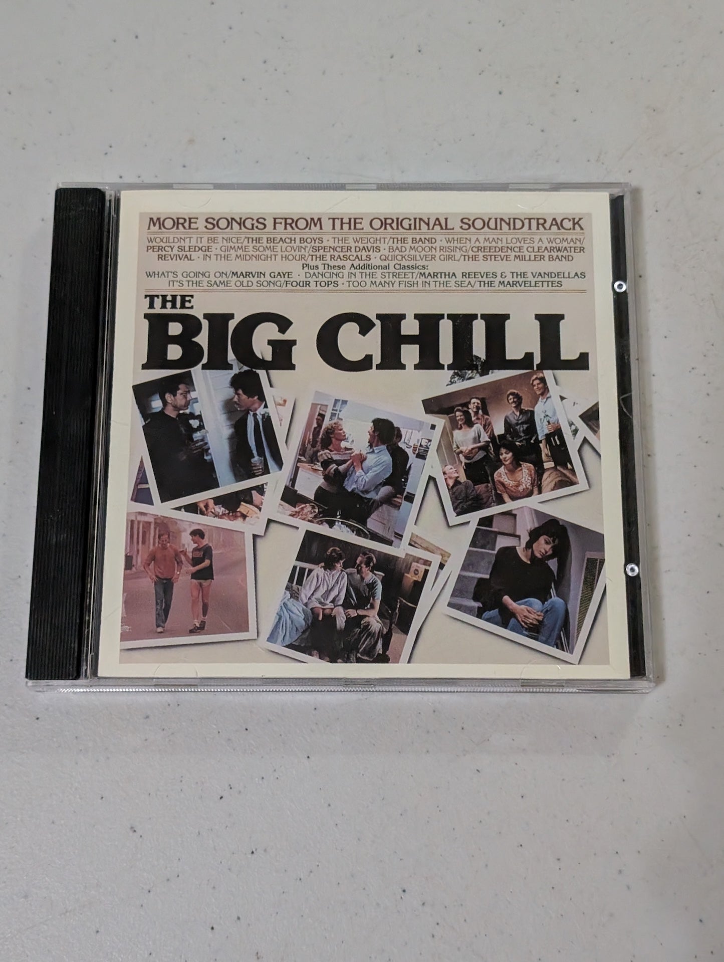 VARIOUS ARTISTS - THE BIG CHILL (MORE SONGS FROM THE ORIGINAL SOUNDTRACK) (ROCK, SOUL, POP, CD, 1984)