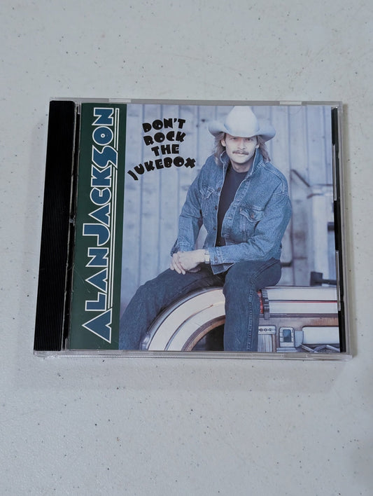 ALAN JACKSON - DON'T ROCK THE JUKEBOX (COUNTRY, CD, 1991)
