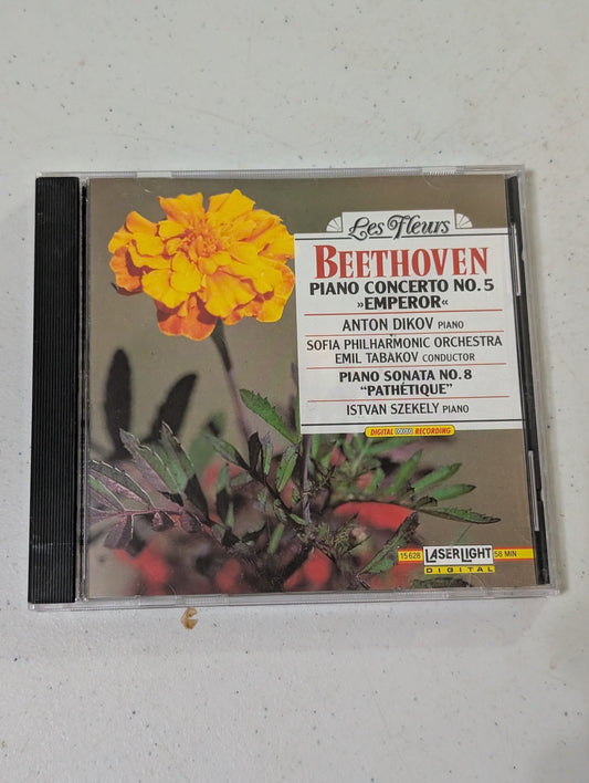 Beethoven, Ludwig van - Piano Concerto No. 5 Emperor / Piano Sonata No. 8 Pathétique (Classical, CD, 1990)