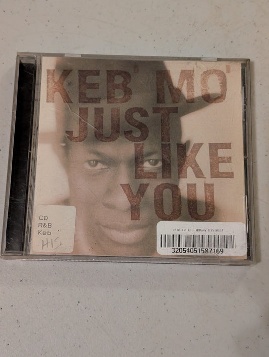 KEB' MO' - JUST LIKE YOU (BLUES, CD, 1996)