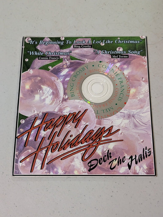 Bing Crosby, Connie Francis, Mel Torme - Happy Holidays / Deck The Halls (Holiday, CD, 1992)