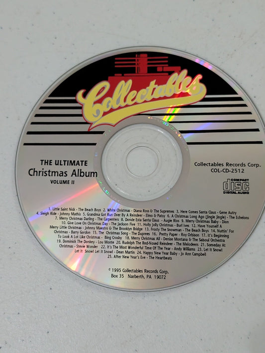 Various Artists - The Ultimate Christmas Album Volume II (Holiday, Pop, CD, 1995)