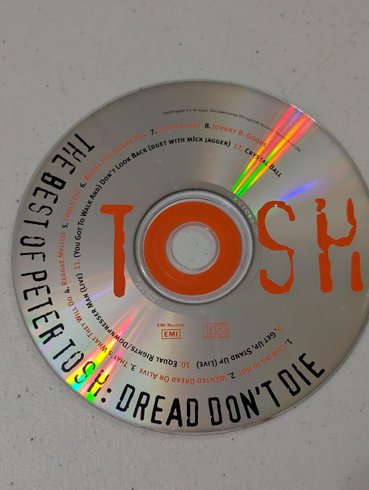PETER TOSH - THE BEST OF PETER TOSH: DREAD DON'T DIE (REGGAE, CD, 1996)