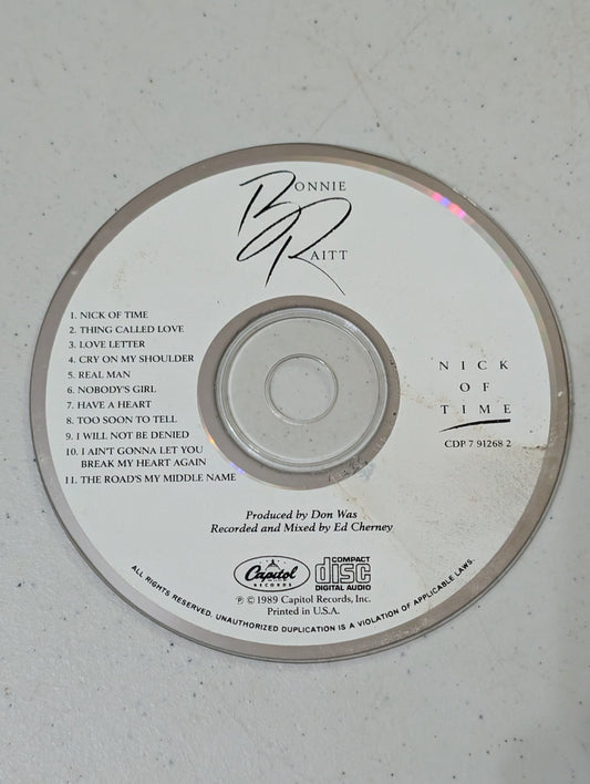 Bonnie Raitt - Nick of Time (Rock, Blues, CD, 1989)