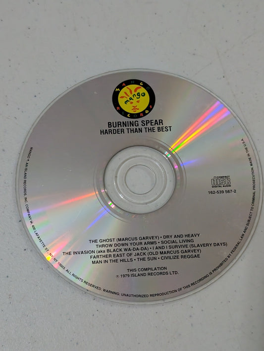 Burning Spear - Harder Than The Best (Reggae, CD, 1979)