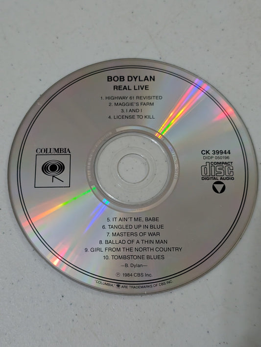 BOB DYLAN - REAL LIVE (ROCK, CD, 1984)