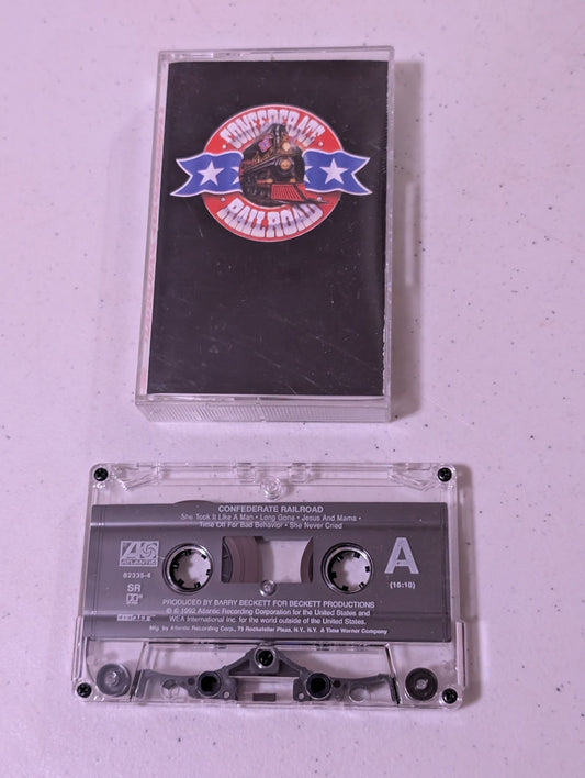 Confederate Railroad by Confederate Railroad (Cassette, Apr-1992, Atlantic)(cassette, tape, album, music, vintage, OOP)