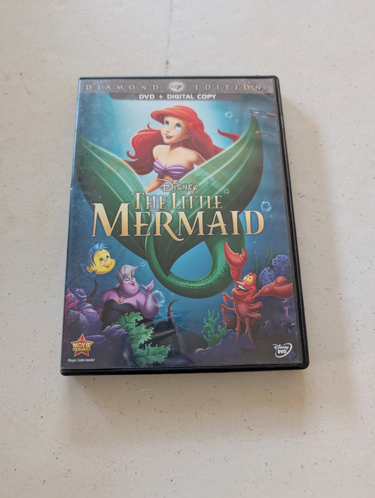 THE LITTLE MERMAID 1989 DISNEY'S DVD (2013) DIAMOND EDITION