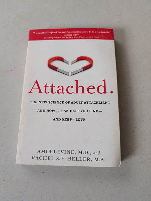 Attached: The New Science of Adult Attachment and How It Can help you find and keep love Levine/Heller NEW