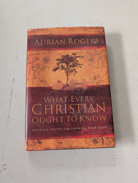 WHAT EVERY CHRISTIAN OUGHT TO KNOW BY ADRIAN ROGERS (RELIGIOUS, DEVOTIONAL, 2005)