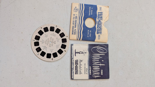 THE CHRISTMAS STORY PART II THE SHEPHERDS VINTAGE 1943 VIEW-MASTER REEL XM-2 (VINTAGE, COLLECTABLE, NOSTALGIA, TOY)