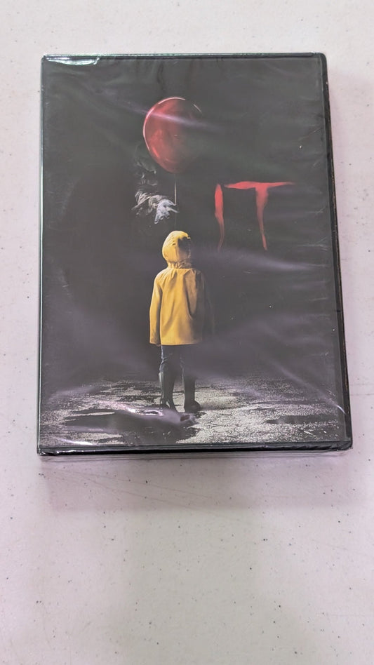 IT CHAPTER ONE DVD 2017 STEPHEN KING HORROR MOVIE PENNYWISE CLOWN