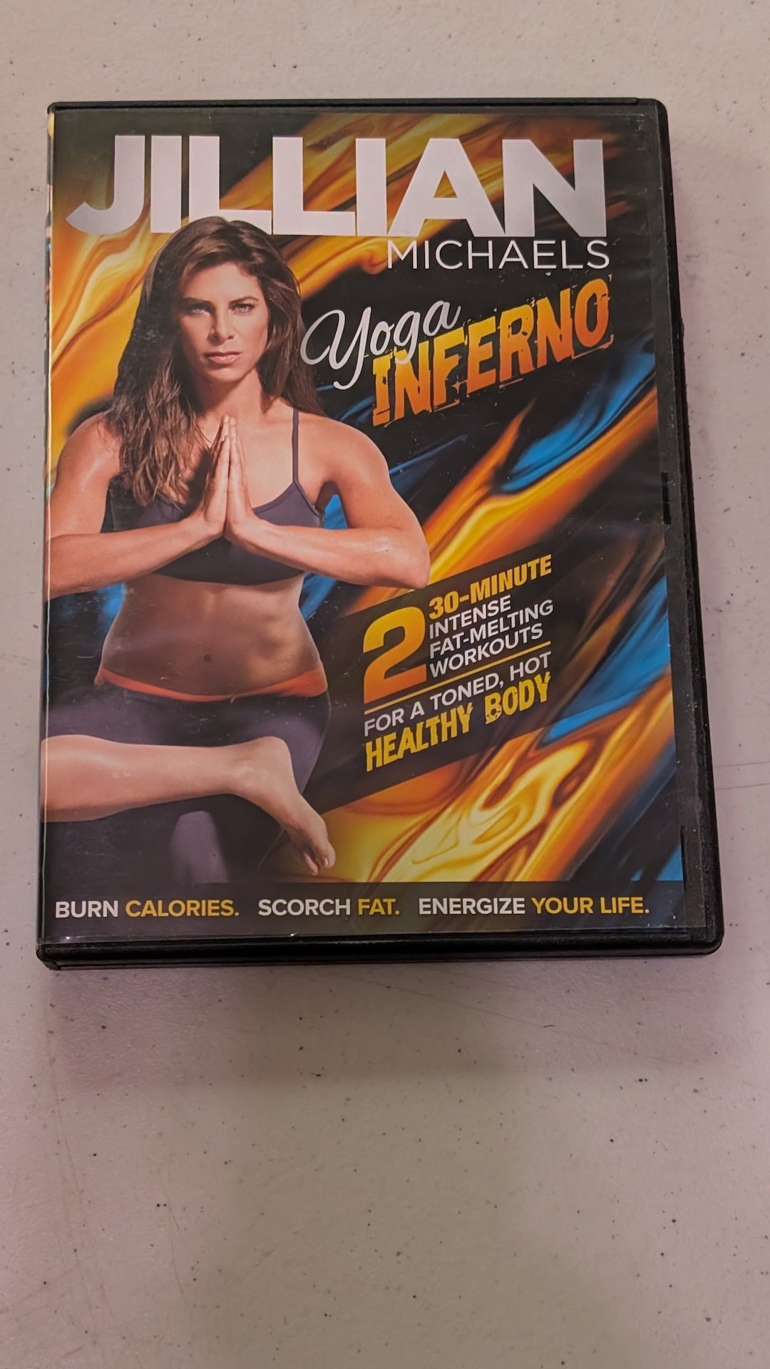 JILLIAN MICHAELS: YOGA INFERNO DVD FITNESS TRAINING WORKOUT EXERCISE VIDEO