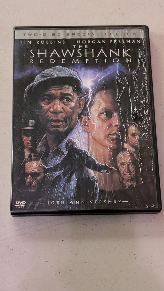 THE SHAWSHANK REDEMPTION TIM ROBBINS MOGAN FREEMAN 2 DVD SPECIAL EDITION MOVIE