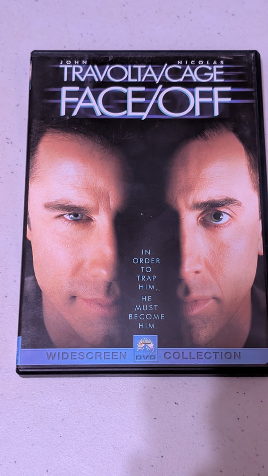 FACE/OFF (DVD, 1998) - WIDESCREEN - JOHN TRAVOLTA - NICOLAS CAGE