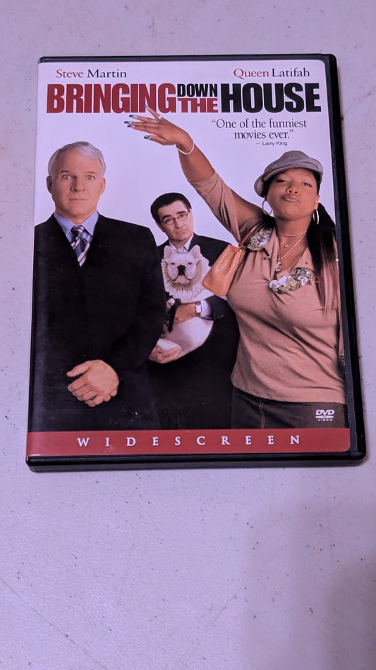 Bringing Down the House (DVD, 2003) Steve Martin, Queen Latifah, Eugene Levy
