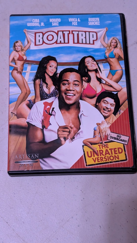 Boat Trip (DVD, 2003, Unrated Version) Cuba Gooding Jr Vivica A Fox