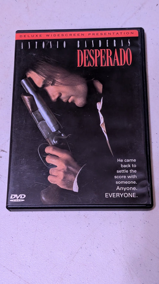 Desperado (DVD, 1997) Antonio Banderas Robert Rodriguez action movie