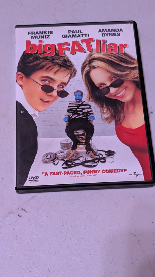 Big Fat Liar DVD. Frankie Muniz, Amanda Bynes, Paul Giamatti