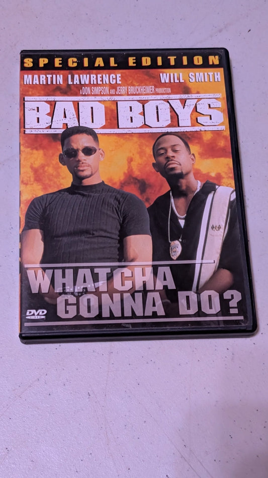 BAD BOYS - SPECIAL EDITION - DVD - WILL SMITH MARTIN LAWRENCE