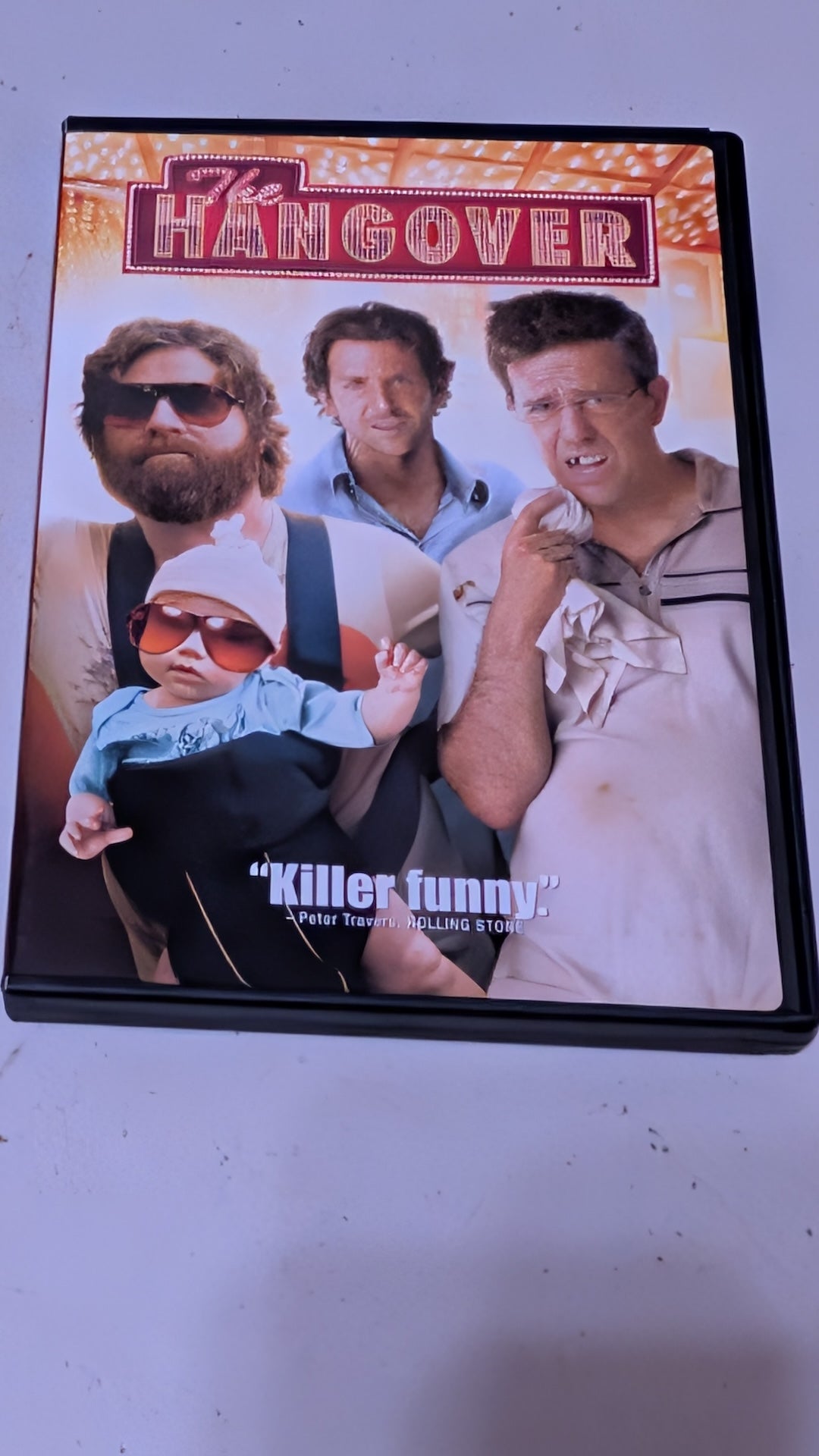 THE HANGOVER DVD 2009 COMEDY MOVIE BRADLEY COOPER ZACH GALIFIANAKIS