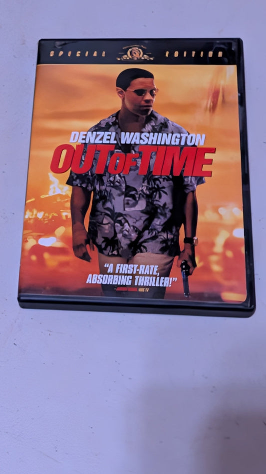 OUT OF TIME (DVD, 2004) DENZEL WASHINGTON