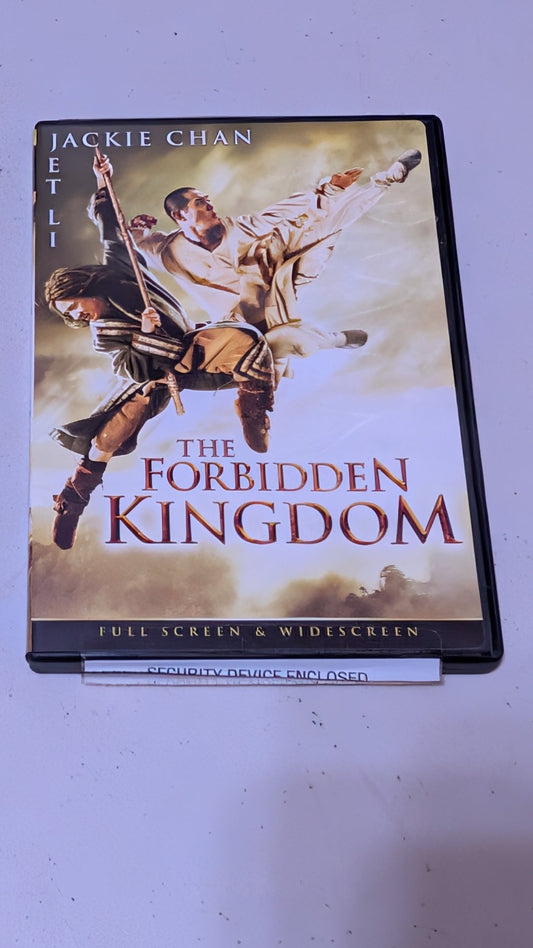 THE FORBIDDEN KINGDOM DVD STARS JACKI CHAN & JET LI GREAT MARTIAL ARTS MOVIE