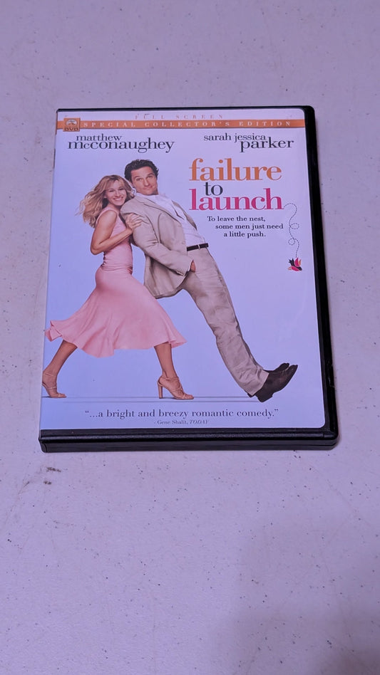 FAILURE TO LAUNCH DVD - COLLECTORÂS EDITION - MATTHEW MCCONAUGHEY