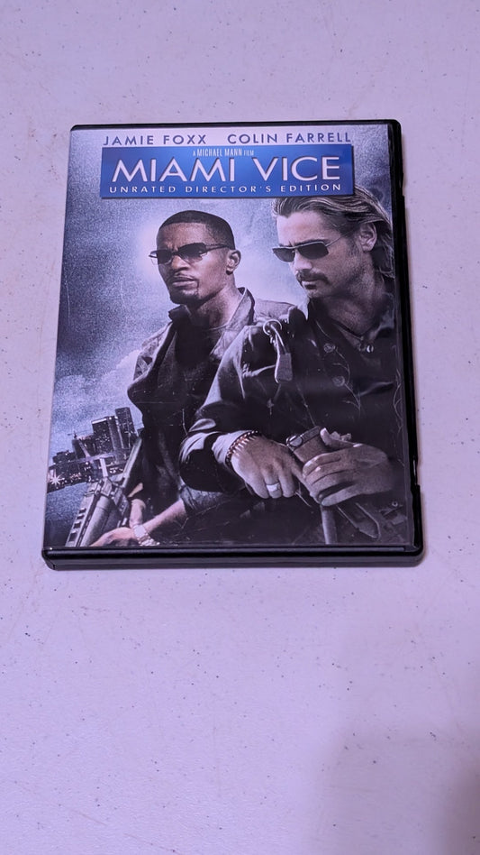 MIAMI VICE UNRATED DIRECTORS EDITION (DVD, JAMIE FOXX, COLIN FARRELL)