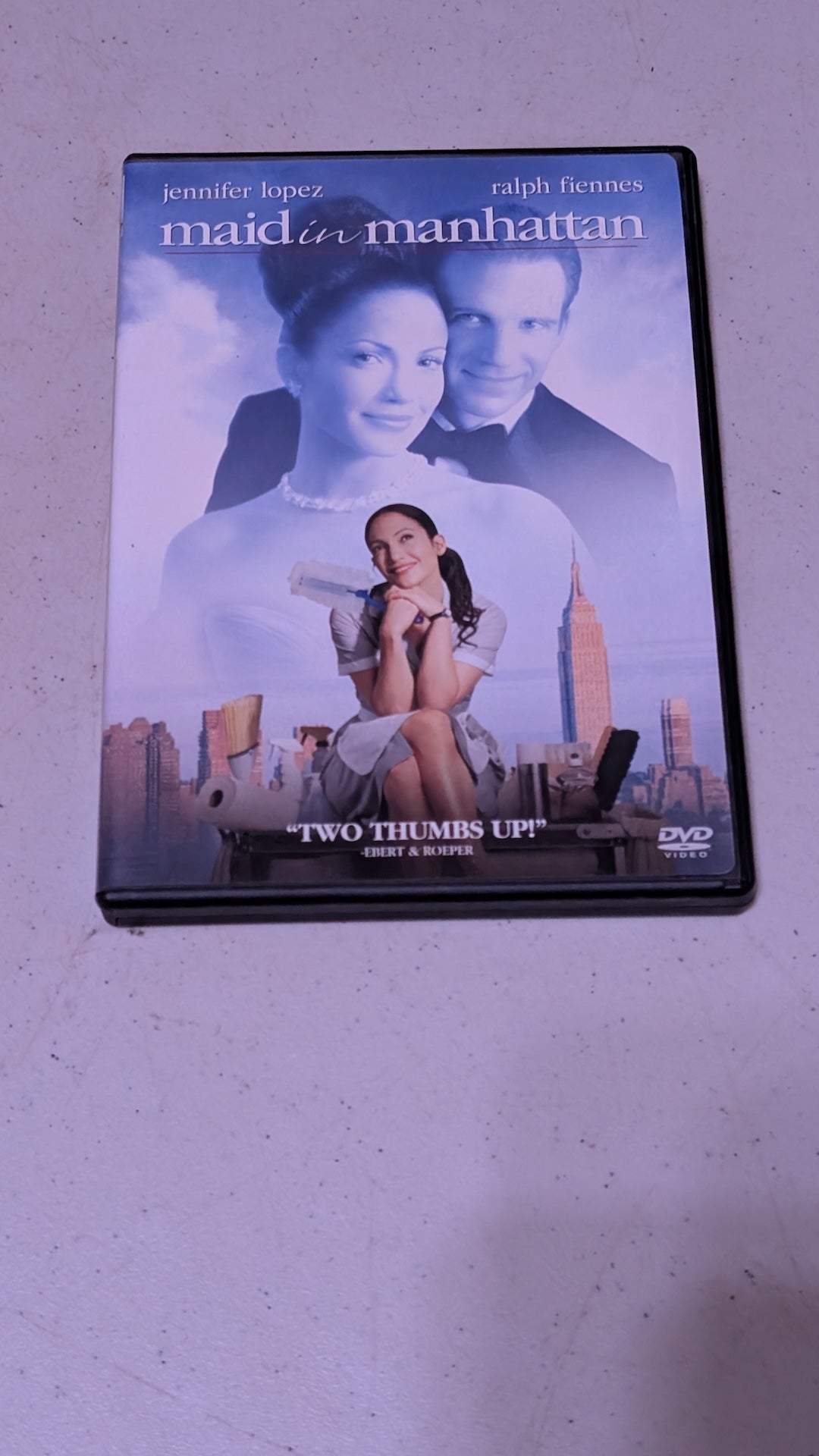 MAID IN MANHATTAN (DVD, 2002) JENNIFER LOPEZ, RALPH FIENNES
