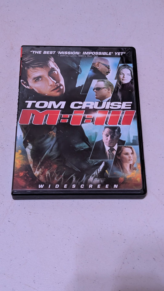 MISSION IMPOSSIBLE 3 - DVD - TOM CRUISE - LAURENCE FISHBURNE - 2006