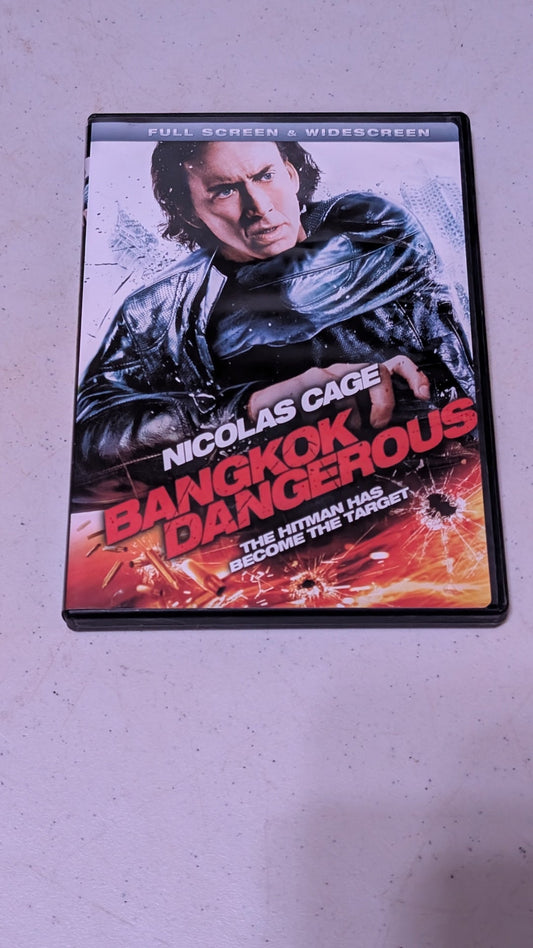 BANGKOK DANGEROUS (DVD, 2008) NICOLAS CAGE HITMAN HAS BECOME THE TARGET