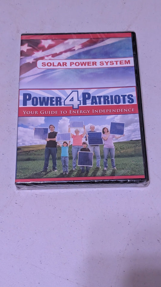 POWER 4 PATRIOTS SOLAR POWER SYSTEMS DVD
