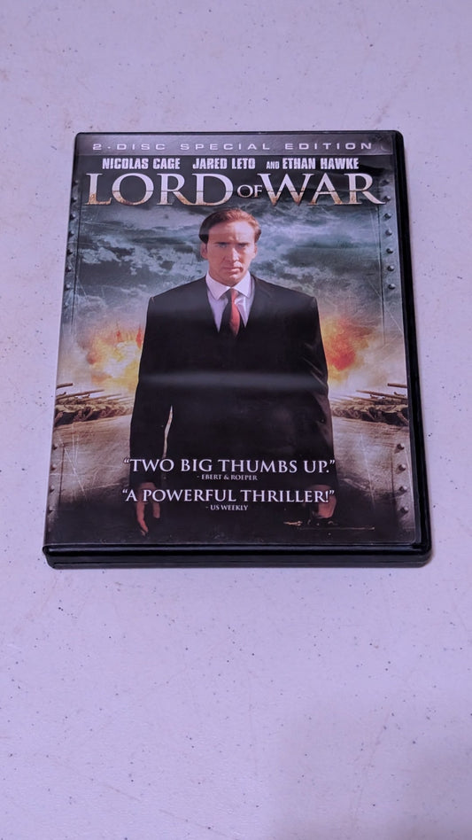 LORD OF WAR (DVD, 2006, 2-DISC SET, SPECIAL EDITION)