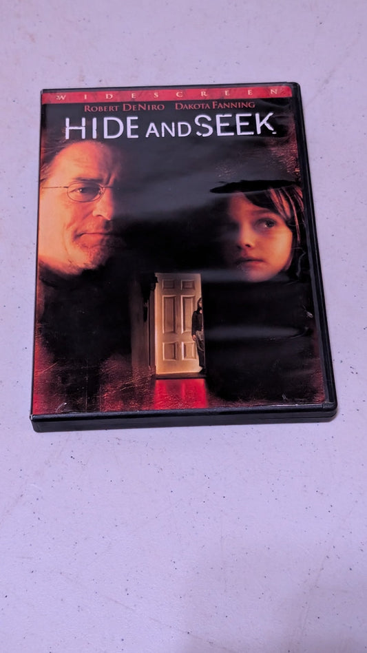 HIDE AND SEEK (DVD, 2005, WIDE SCREEN) ROBERT DE NIRO, DAKOTA FANNING