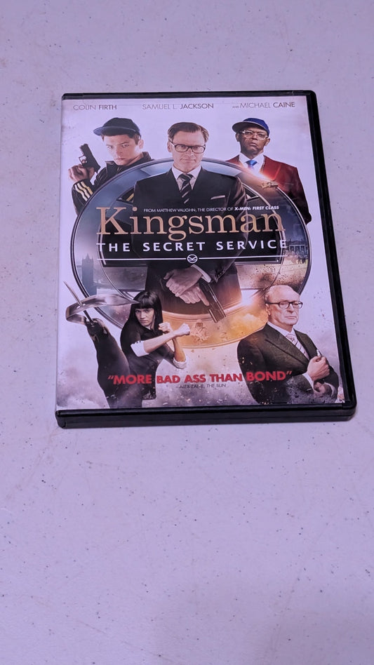 KINGSMAN THE SECRET SERVICE DVD 2015 20TH CENTURY FOX COLIN FIRTH SAMUEL JACKSON