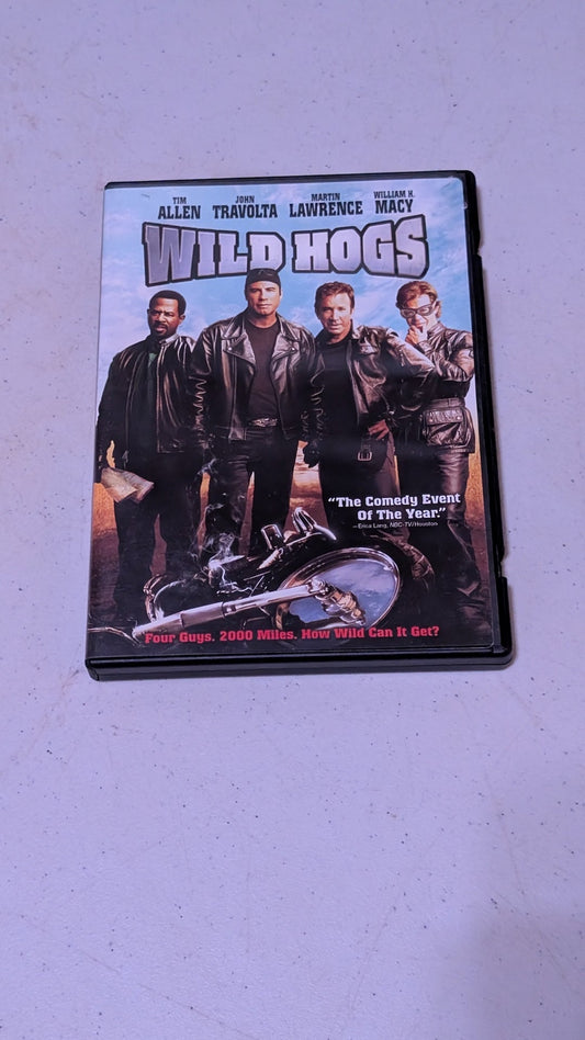 Wild Hogs (DVD, 2007) Tim Allen, John Travolta & Martin Lawrence
